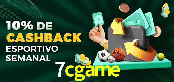 10% de bônus de cashback na 7cgame